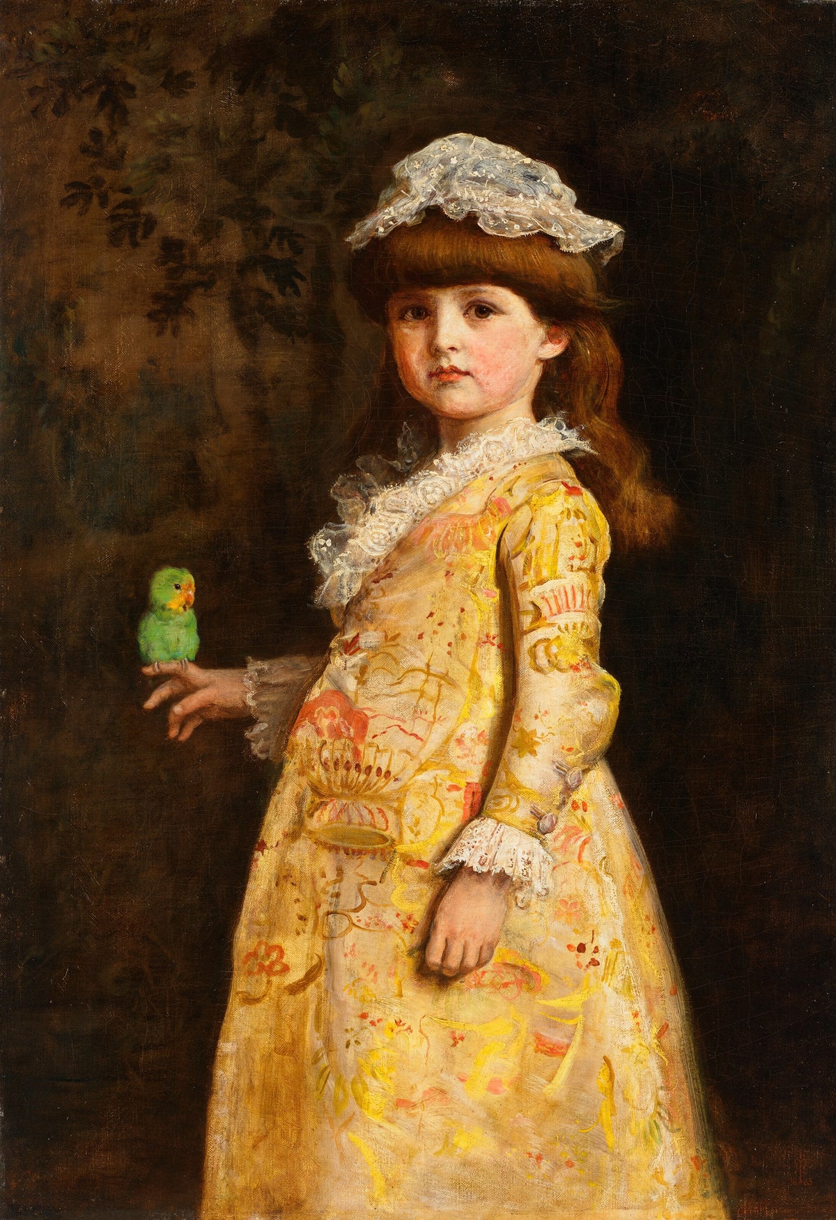 John Everett Millais — Love Birds (Une Grande Dame) | Pre-Raphaelite Art Print