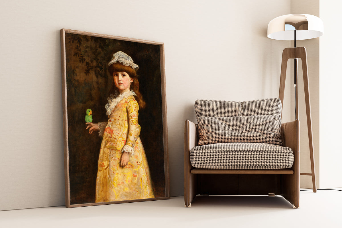 John Everett Millais — Love Birds (Une Grande Dame) | Pre-Raphaelite Art Print