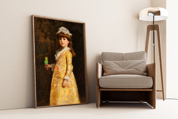 John Everett Millais — Love Birds (Une Grande Dame) | Pre-Raphaelite Art Print
