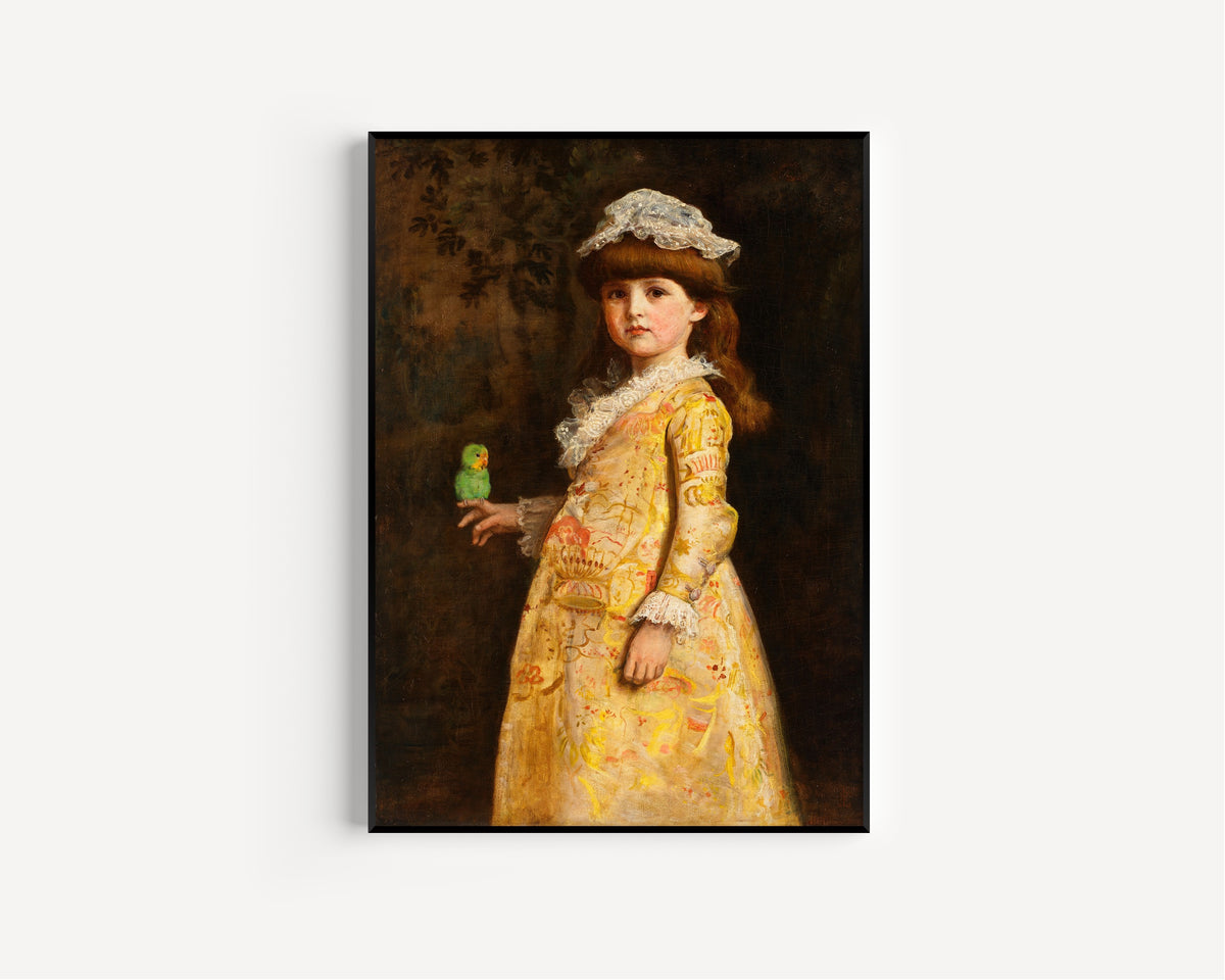 John Everett Millais — Love Birds (Une Grande Dame) | Pre-Raphaelite Art Print