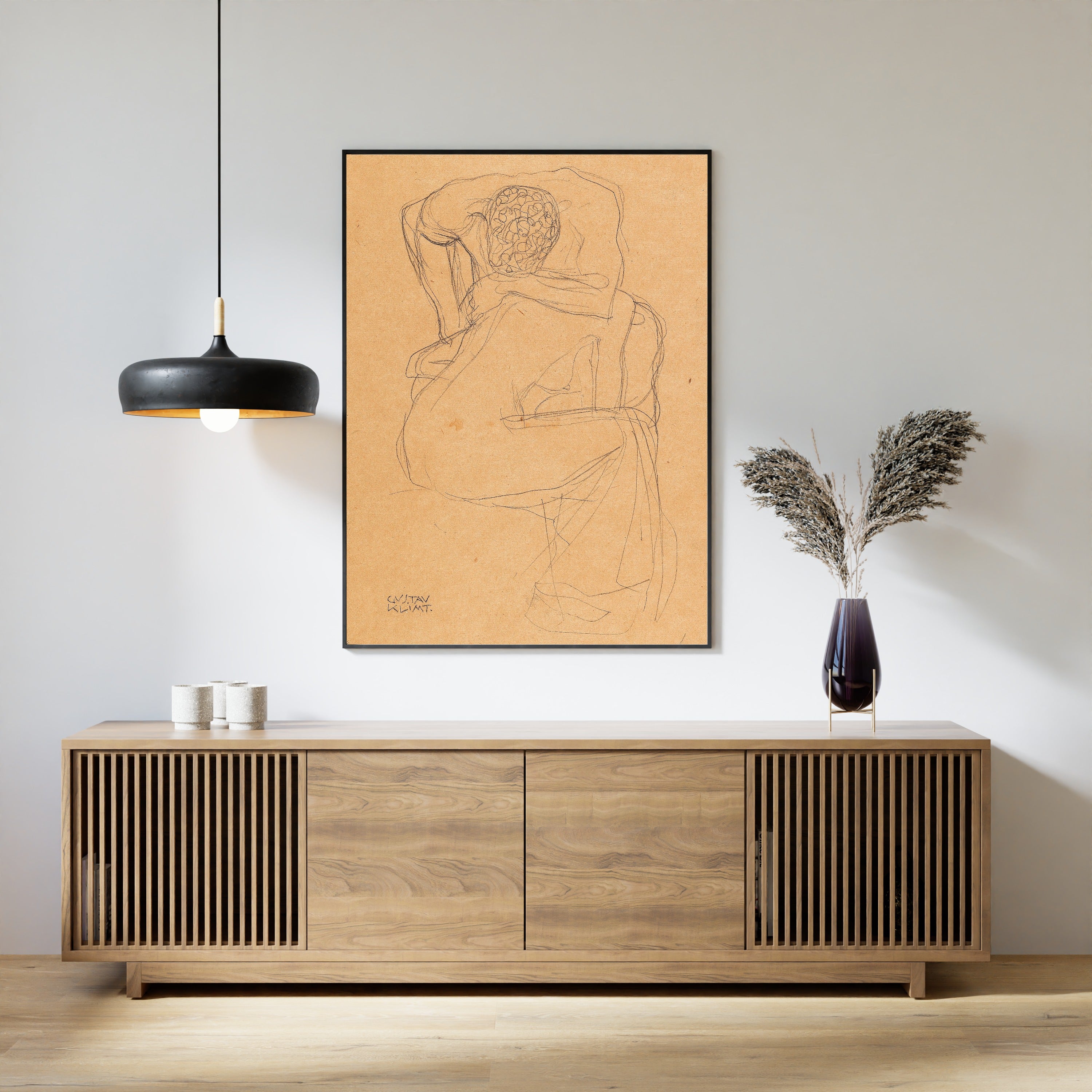 Gustav Klimt — Lovers | Fine Art Print