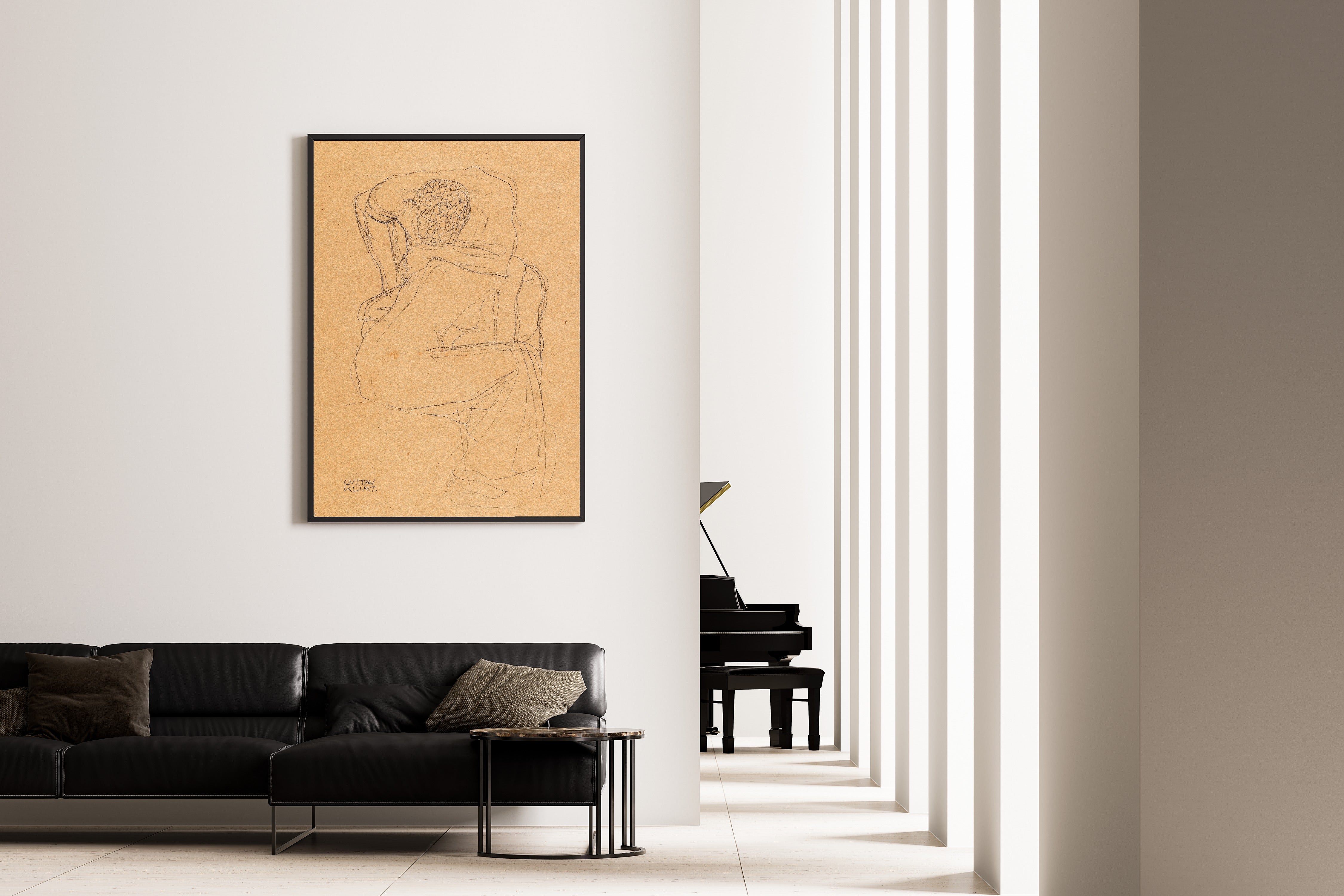 Gustav Klimt — Lovers | Fine Art Print