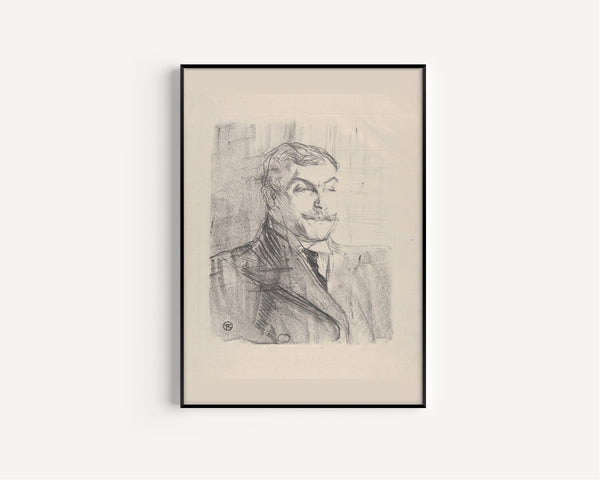 Henri de Toulouse-Lautrec — Lucien Guitry | Lithograph Print
