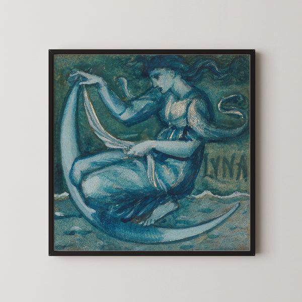 Edward Burne-Jones — Luna | Pre-Raphaelite Art Print