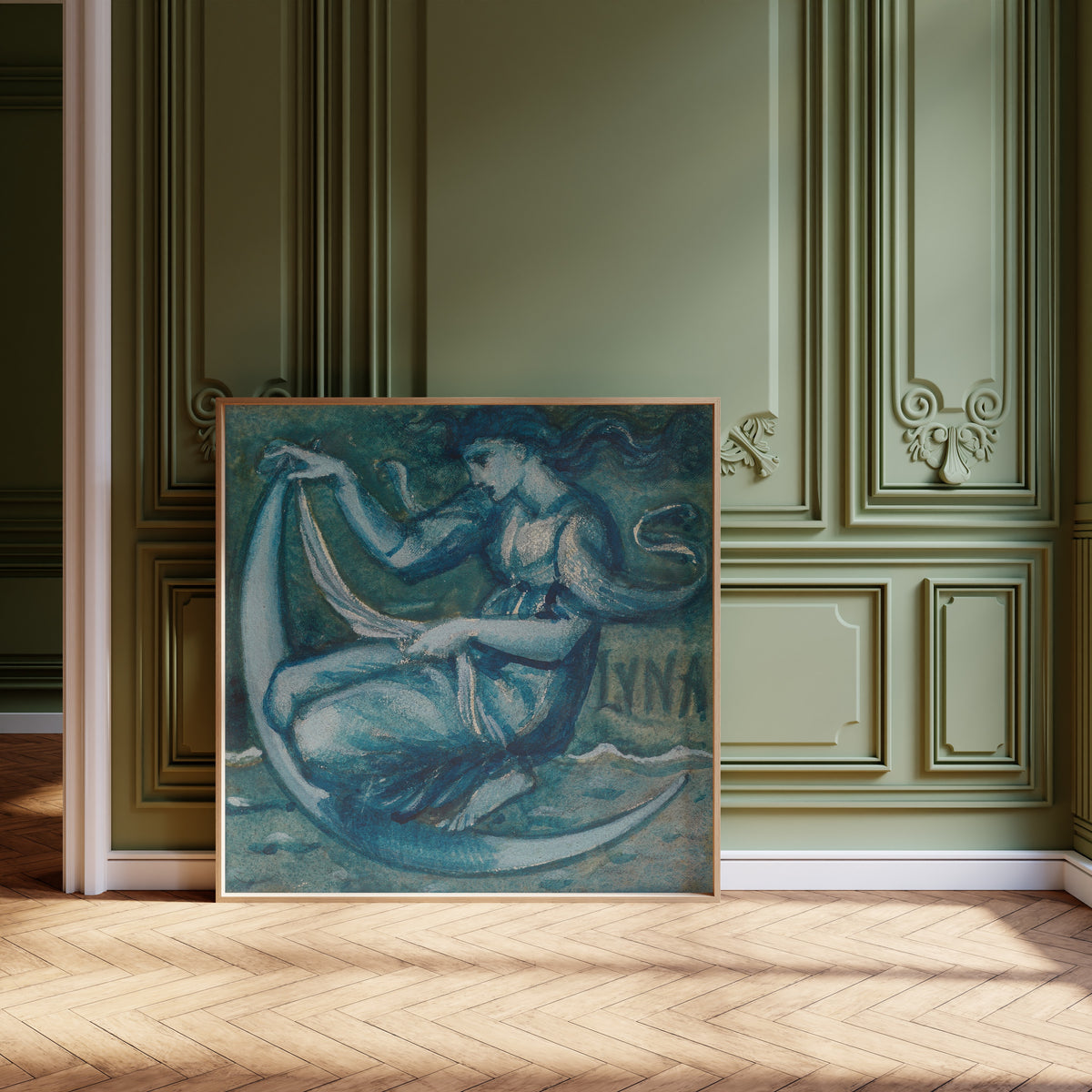 Edward Burne-Jones — Luna | Pre-Raphaelite Art Print