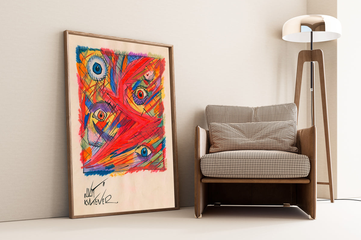 Karl Wiener — Lust (Desire) | Expressionist Art Print