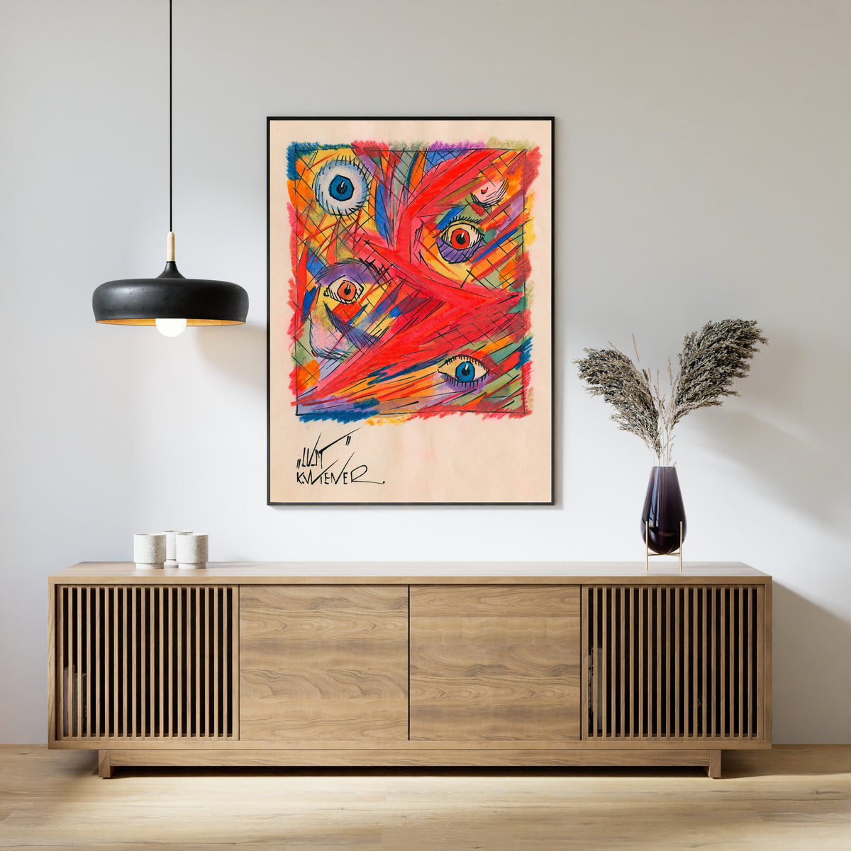 Karl Wiener — Lust (Desire) | Expressionist Art Print