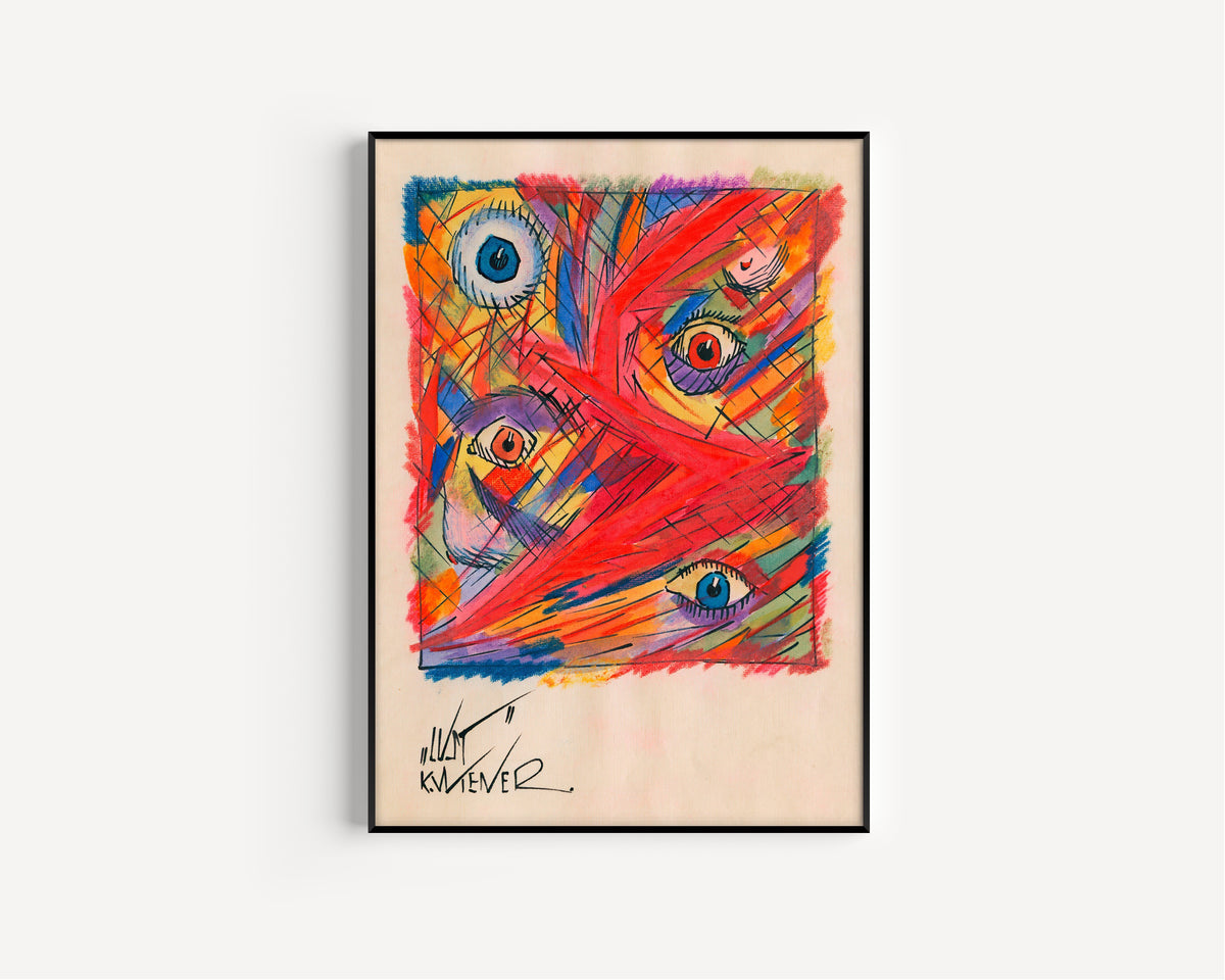 Karl Wiener — Lust (Desire) | Expressionist Art Print
