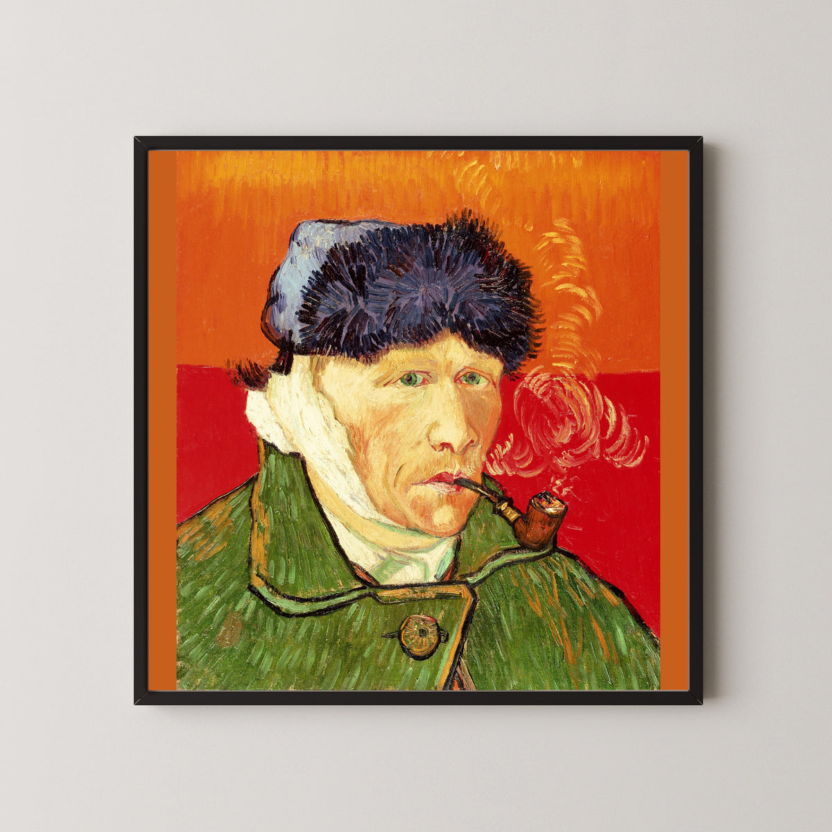 Vincent van Gogh — Self-Portrait with Bandaged Ear and Pipe | Fine Art Print