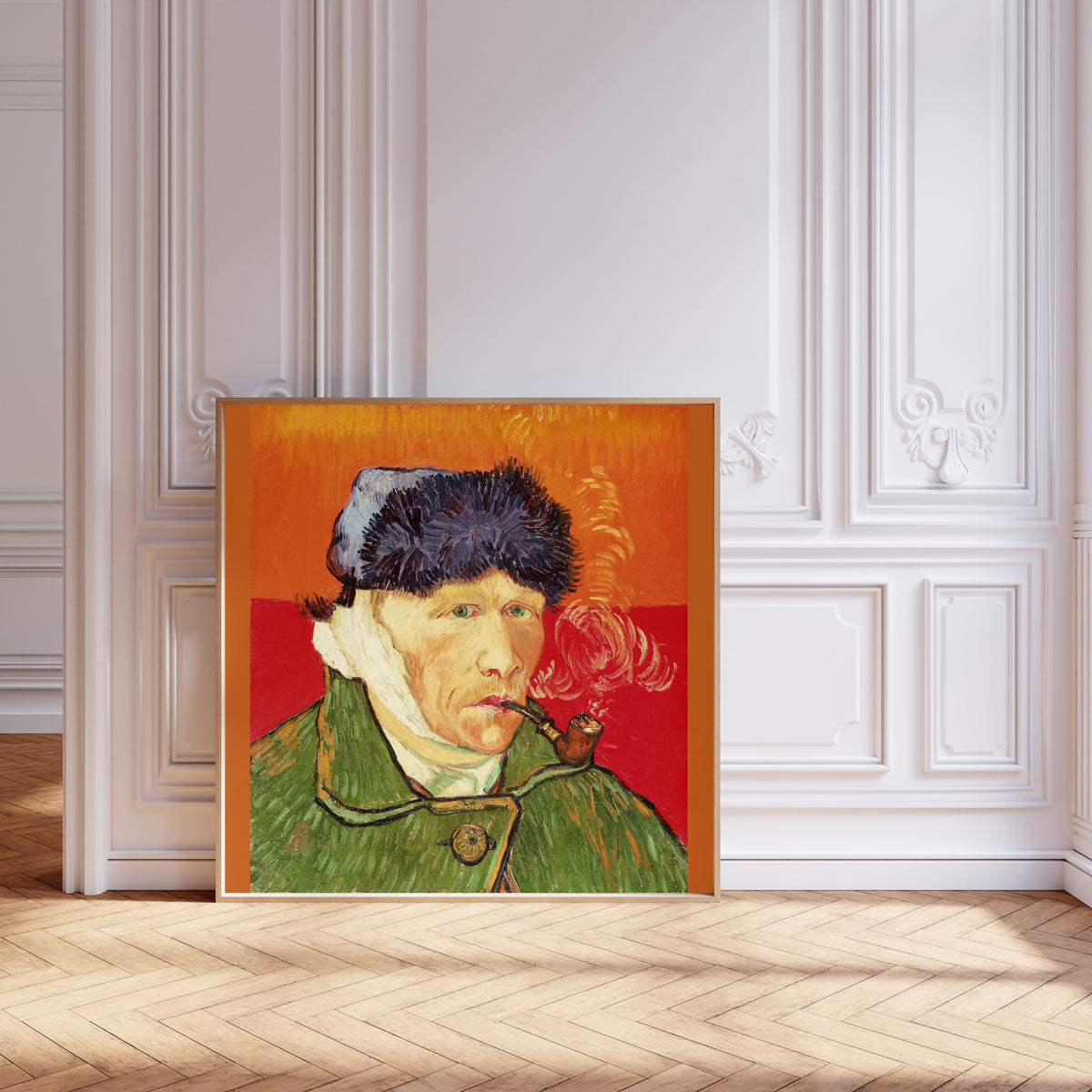 Vincent van Gogh — Self-Portrait with Bandaged Ear and Pipe | Fine Art Print