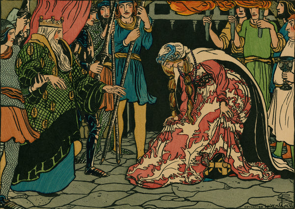 Pamela Colman Smith — Macbeth: The Service and the Loyalty I Owe | Shakespeare Illustration Print