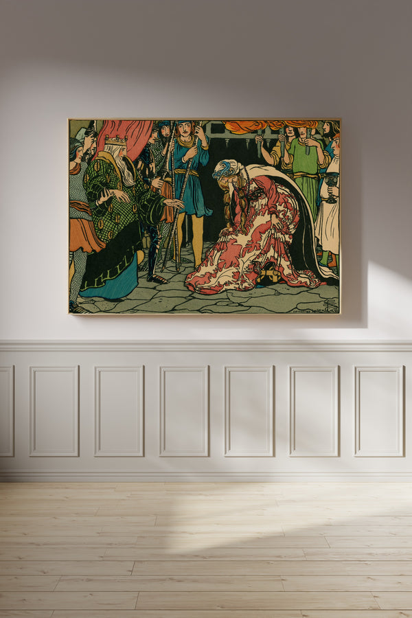 Pamela Colman Smith — Macbeth: The Service and the Loyalty I Owe | Shakespeare Illustration Print