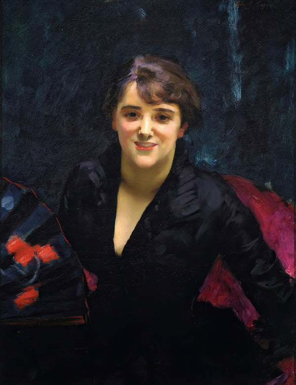 John Singer Sargent — Madame Errázuriz (The Lady in Black) | Fine Art Print