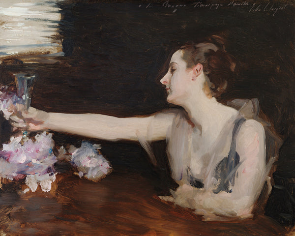 John Singer Sargent — Madame Gautreau Drinking a Toast | Fine Art Print
