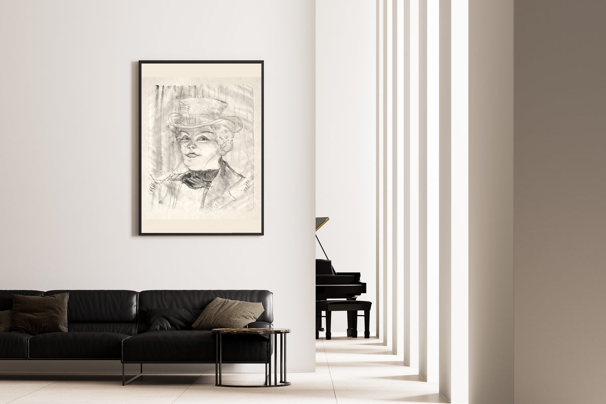 Henri de Toulouse-Lautrec — Madame Réjane | Lithograph Print