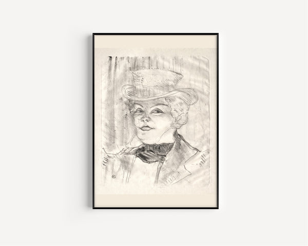 Henri de Toulouse-Lautrec — Madame Réjane | Lithograph Print