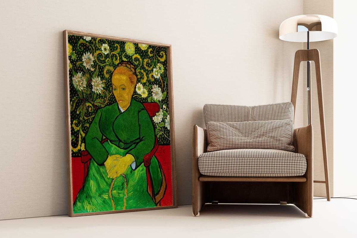 Vincent van Gogh — La Berceuse (Augustine Roulin) | Fine Art Print