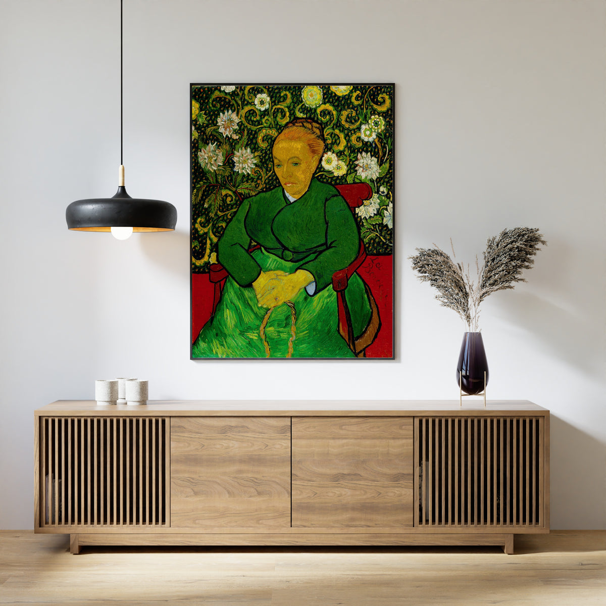 Vincent van Gogh — La Berceuse (Augustine Roulin) | Fine Art Print