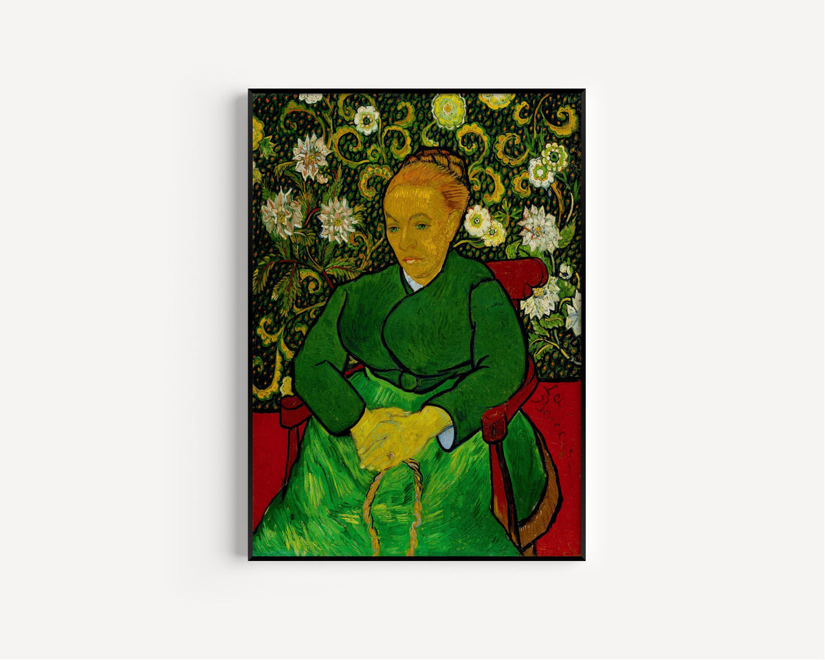 Vincent van Gogh — La Berceuse (Augustine Roulin) | Fine Art Print