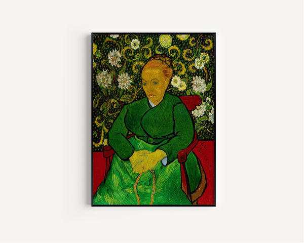 Vincent van Gogh — La Berceuse (Augustine Roulin) | Fine Art Print