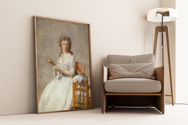 Jacques-Louis David — Madame de Pastoret and Her Son | Fine Art Print