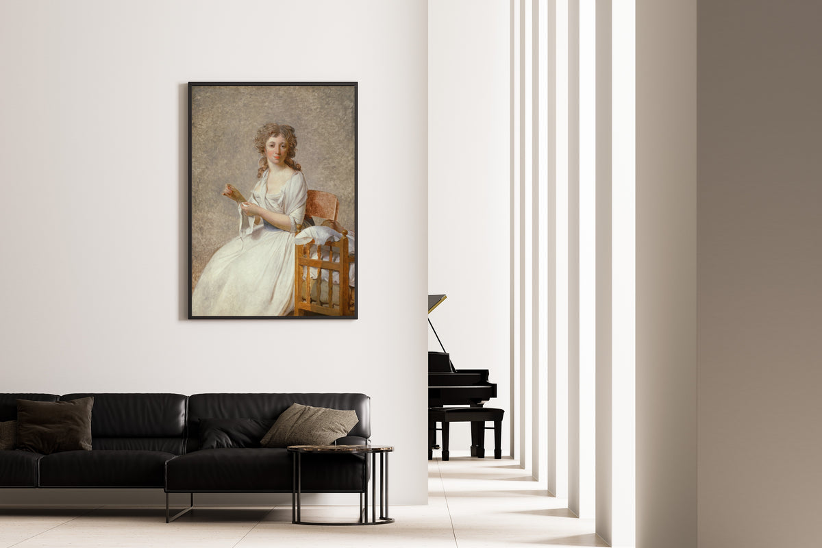 Jacques-Louis David — Madame de Pastoret and Her Son | Fine Art Print