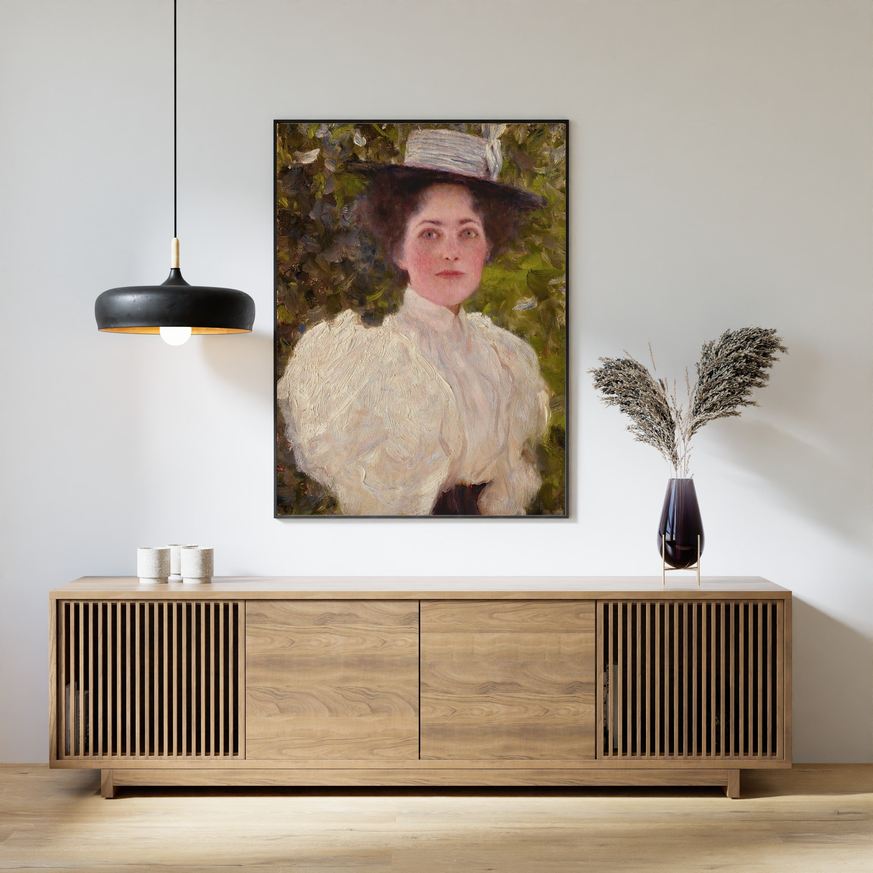 Gustav Klimt — Girl in the Foliage (Mädchen im Grünen) | Fine Art Print