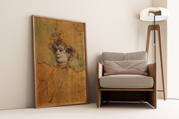 Henri de Toulouse-Lautrec — Mademoiselle Nys | Fine Art Print