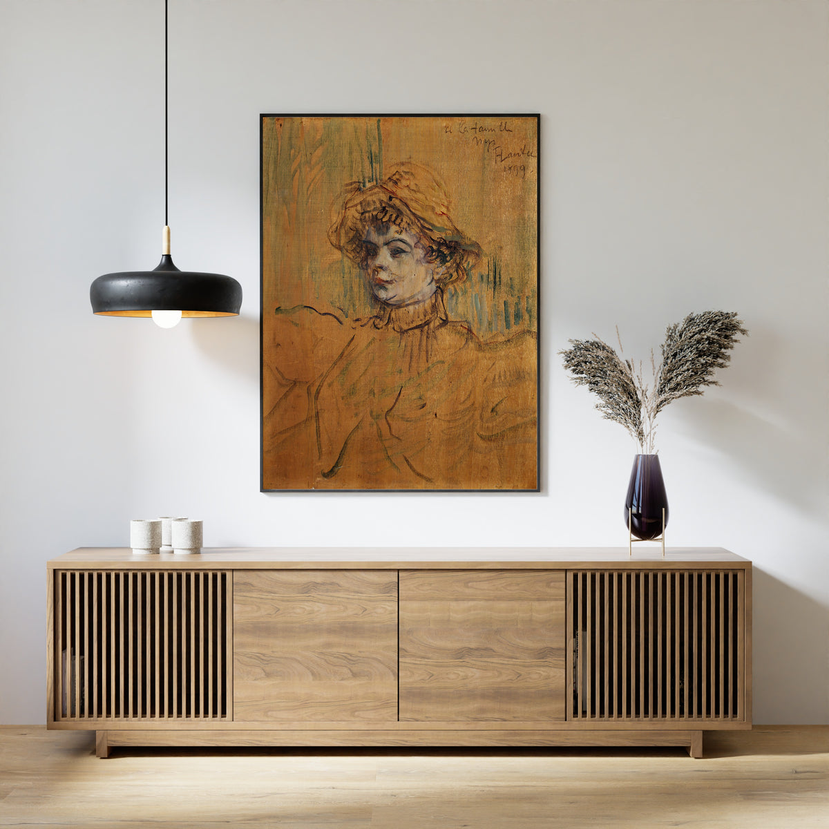 Henri de Toulouse-Lautrec — Mademoiselle Nys | Fine Art Print