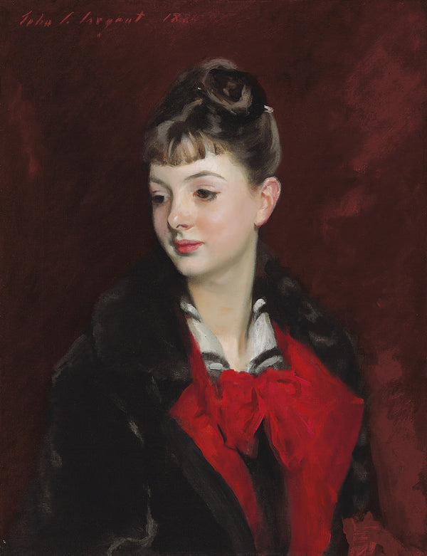 John Singer Sargent — Mademoiselle Suzanne Poirson | Fine Art Print