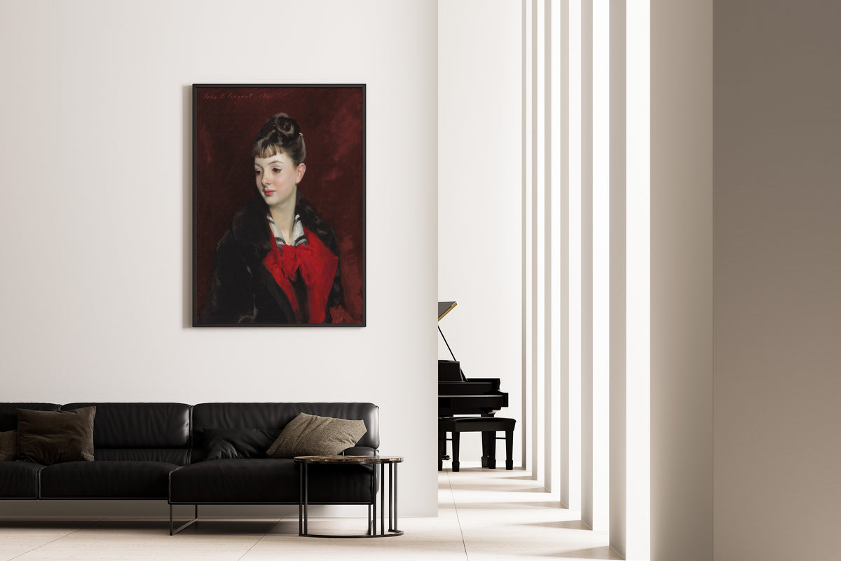 John Singer Sargent — Mademoiselle Suzanne Poirson | Fine Art Print