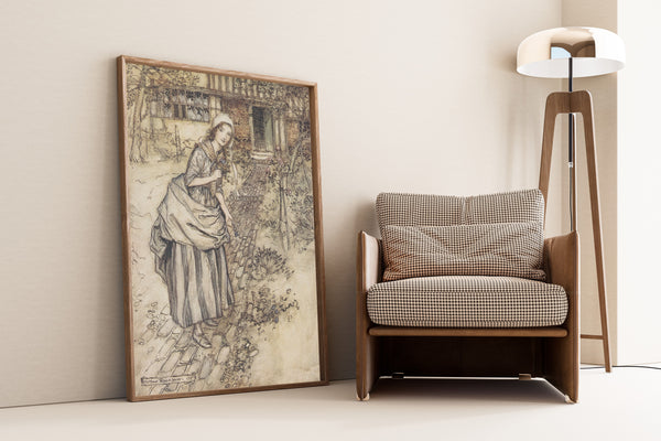 Arthur Rackham — Maidens Call It Love-in-Idleness | Shakespeare Illustration Print