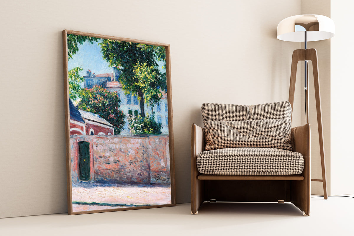 Gustave Caillebotte — Maisons à Argenteuil (Houses at Argenteuil) | Fine Art Print