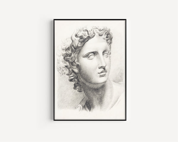 Johannes Tavenraat — Man's Head | Fine Art Print
