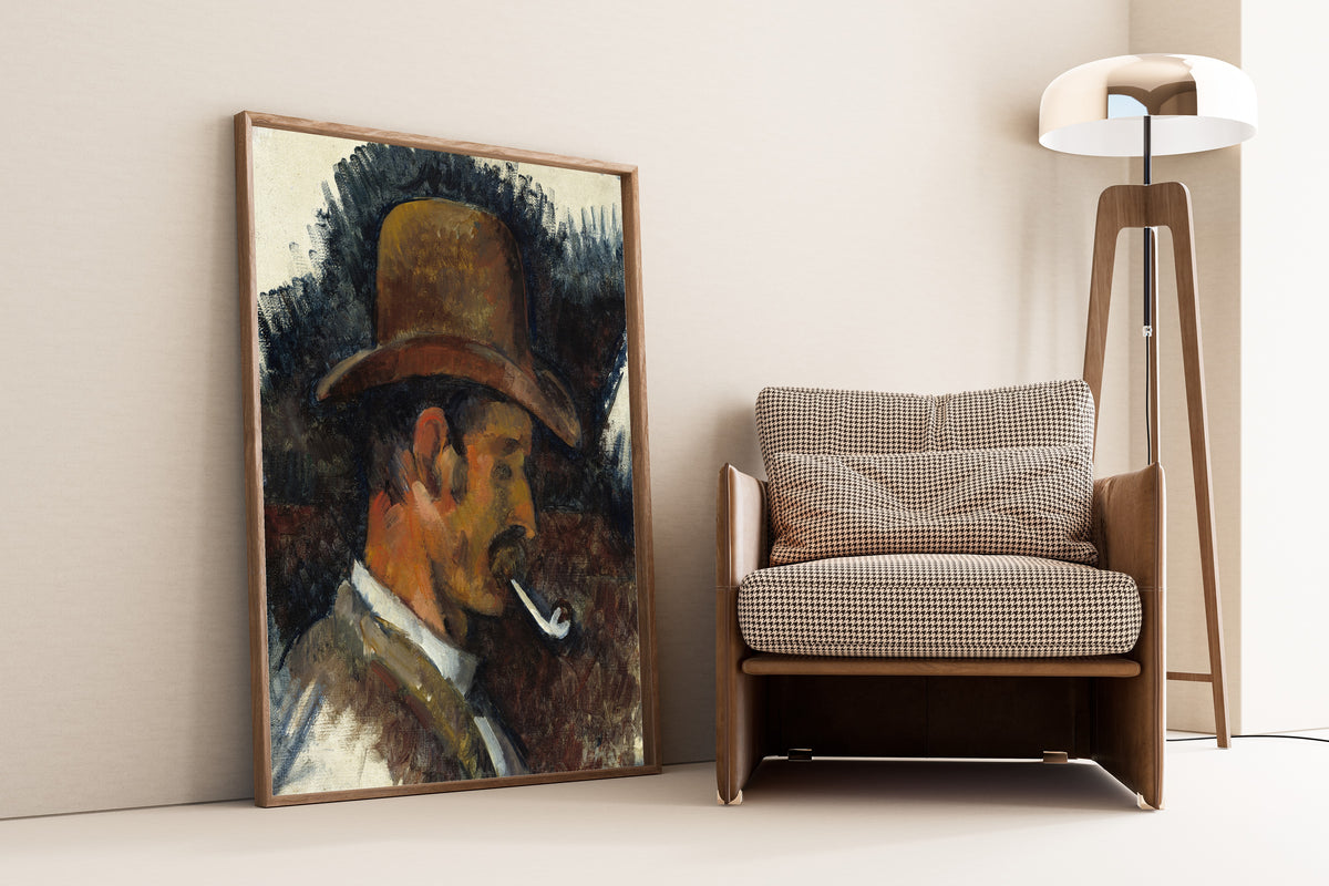 Paul Cezanne — Man with Pipe | Fine Art Print