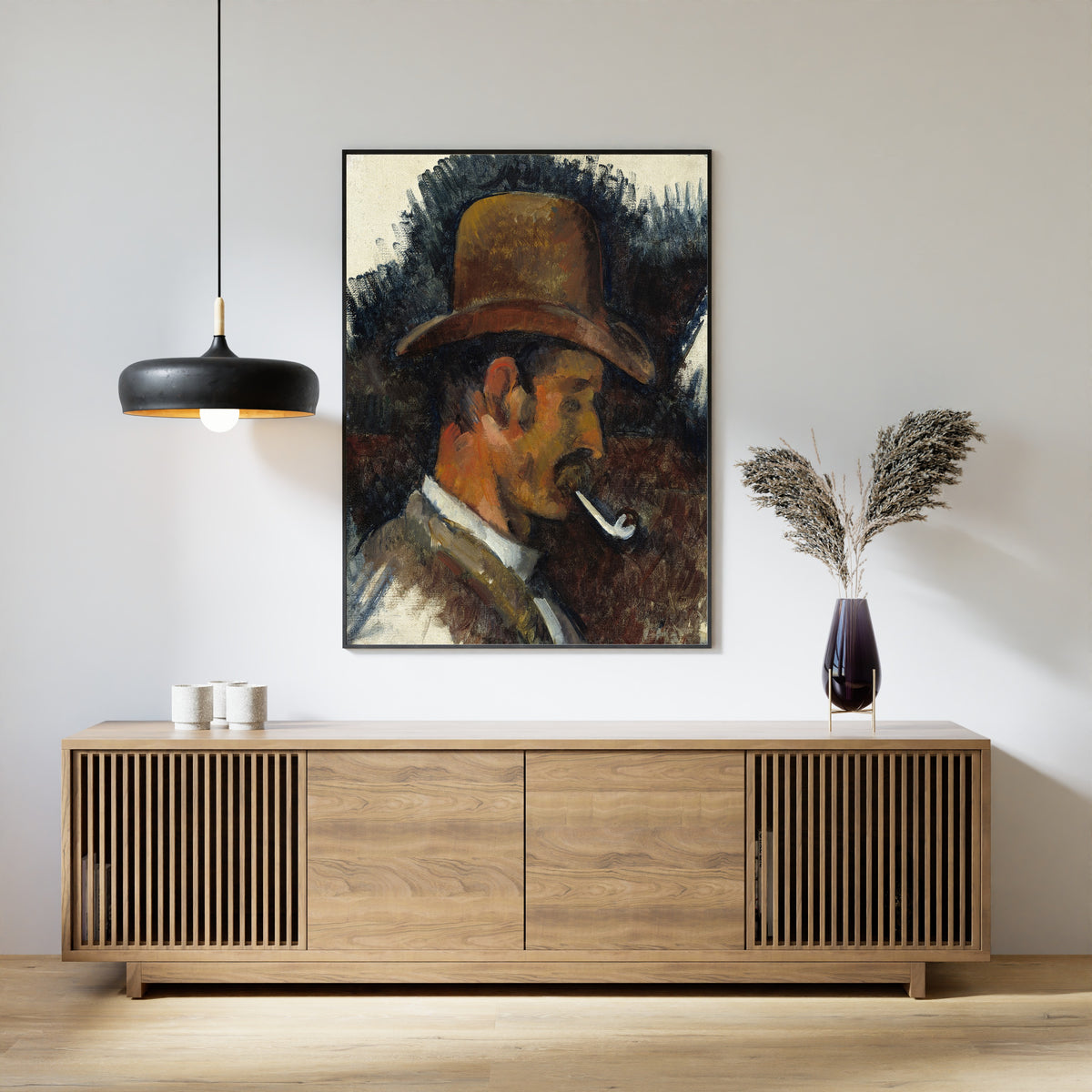 Paul Cezanne — Man with Pipe | Fine Art Print