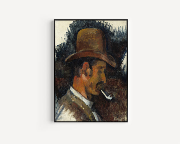 Paul Cezanne — Man with Pipe | Fine Art Print