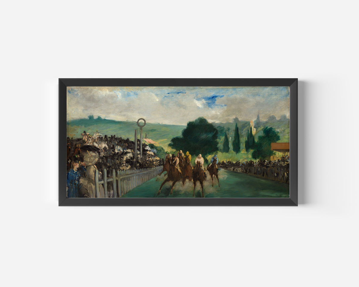Édouard Manet — The Races at Longchamp | Fine Art Print