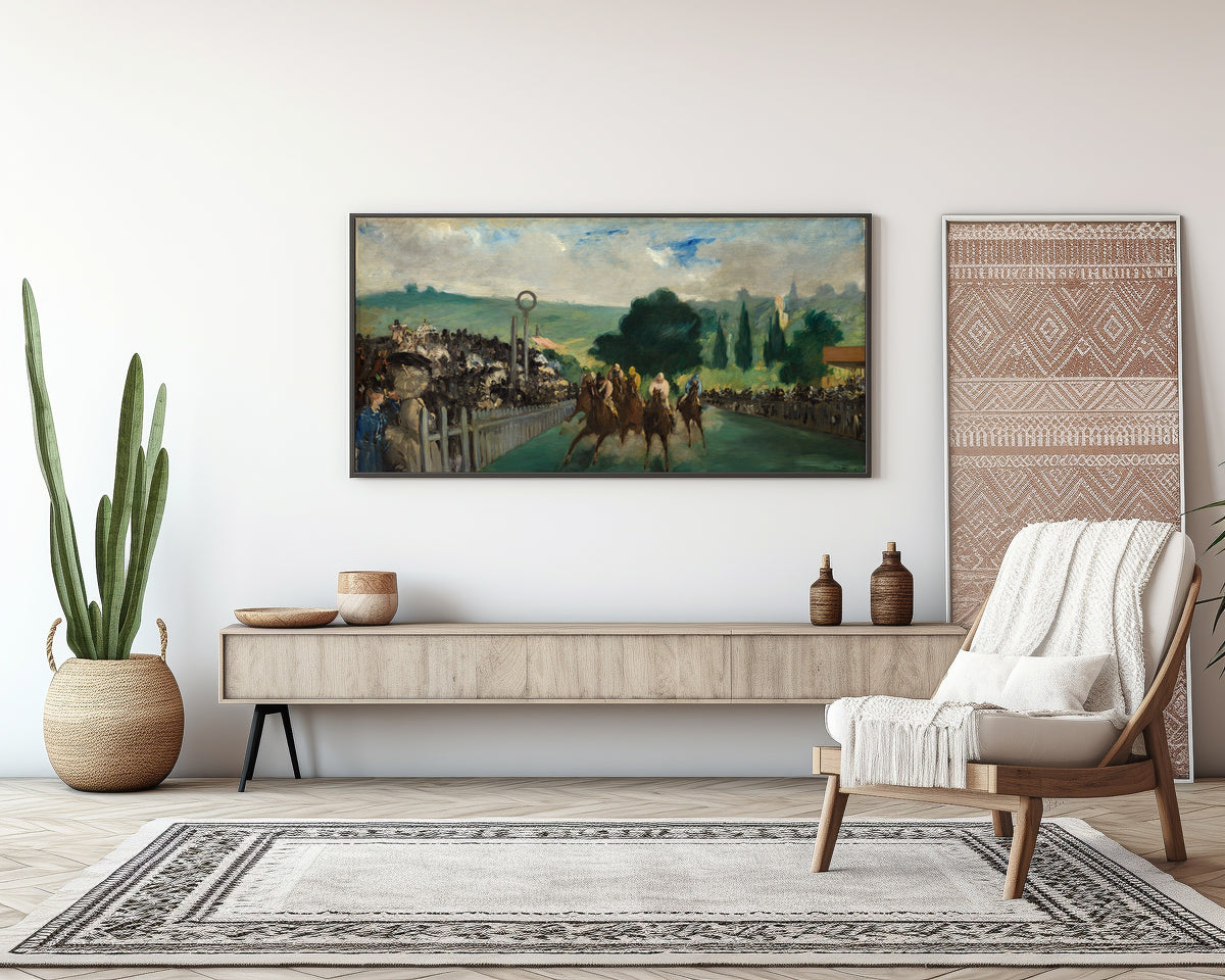 Édouard Manet — The Races at Longchamp | Fine Art Print
