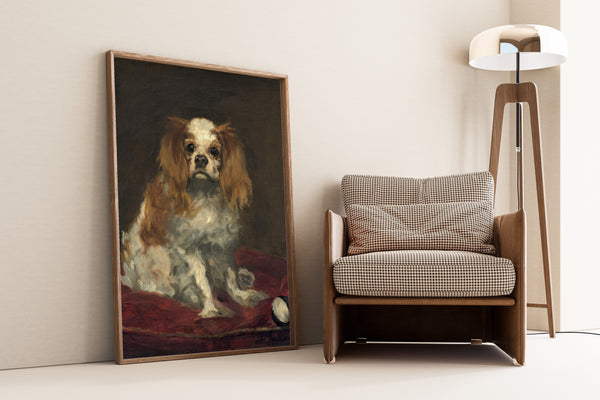 Édouard Manet — A King Charles Spaniel | Fine Art Print