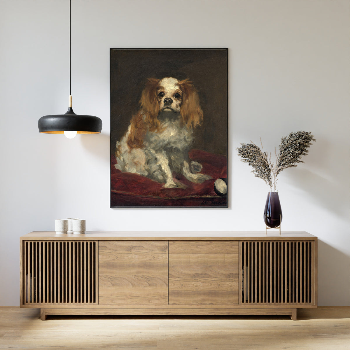 Édouard Manet — A King Charles Spaniel | Fine Art Print