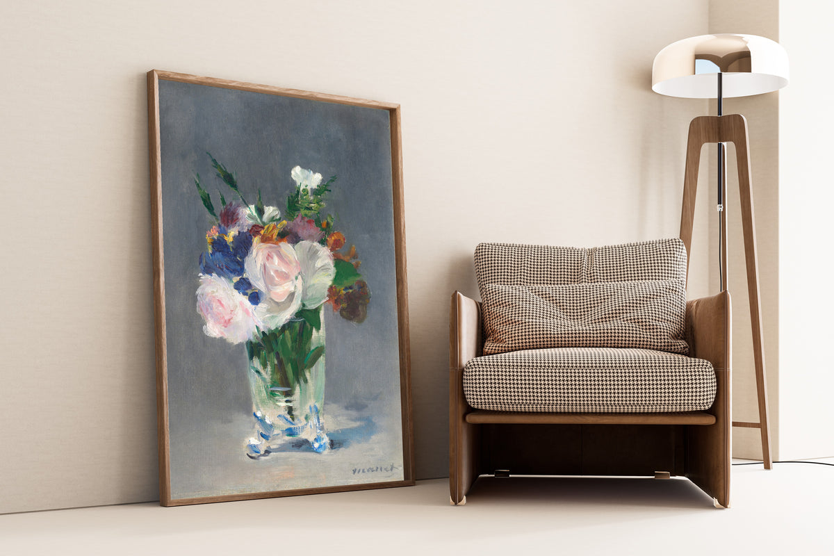 Édouard Manet — Flowers in a Crystal Vase | Fine Art Print