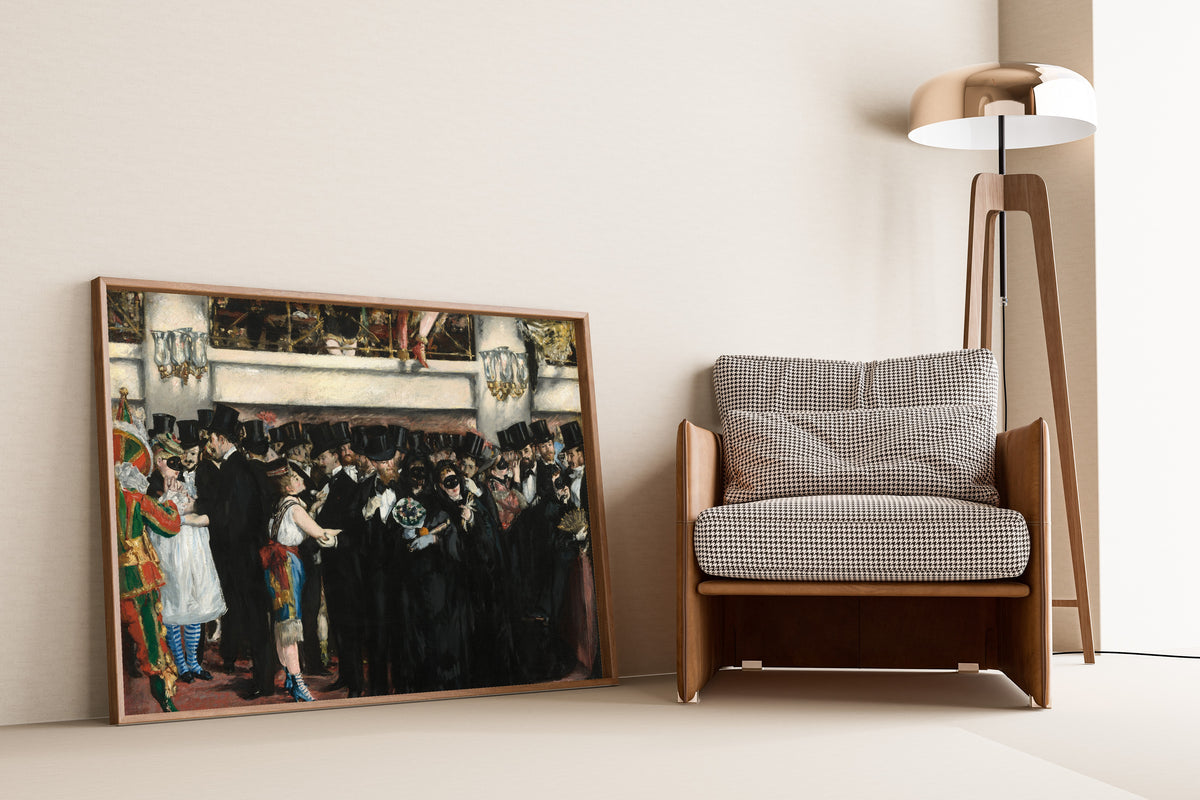 Édouard Manet — Masked Ball at the Opera | Fine Art Print