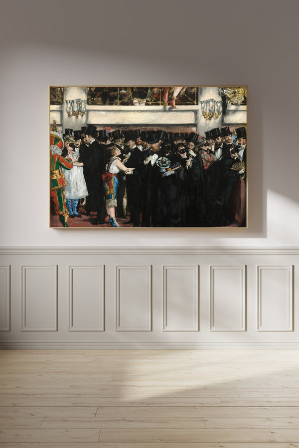 Édouard Manet — Masked Ball at the Opera | Fine Art Print