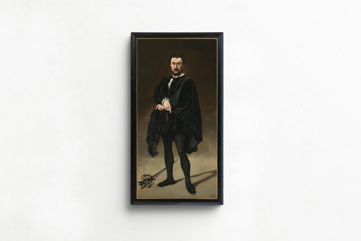 Édouard Manet — The Tragic Actor (Rouviere as Hamlet) | Fine Art Print