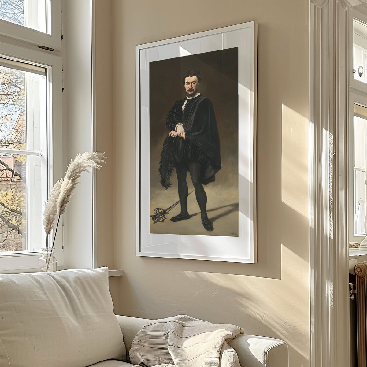 Édouard Manet — The Tragic Actor (Rouviere as Hamlet) | Fine Art Print