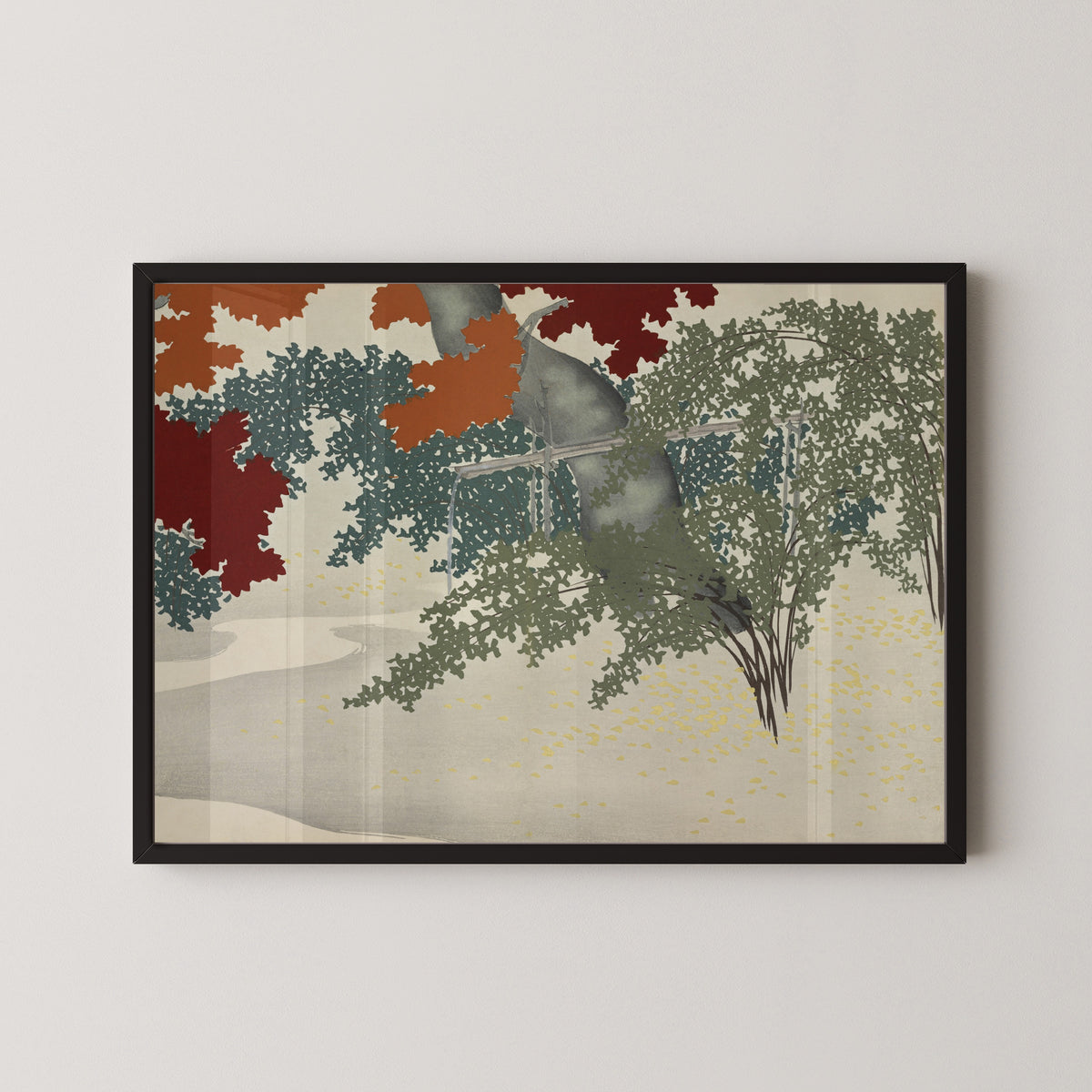 Kamisaka Sekka — Maple, from Momoyogusa | Japanese Woodblock Print