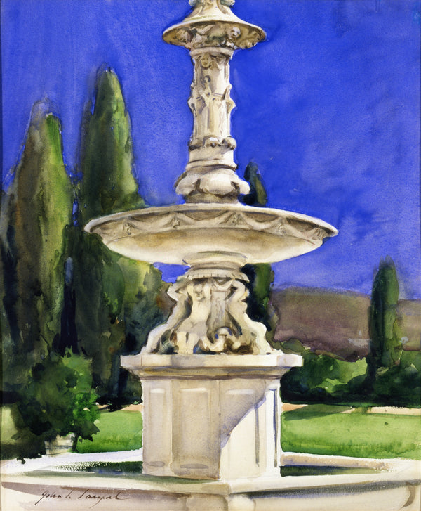 John Singer Sargent — Marble Fountain in Italy | Fine Art Print