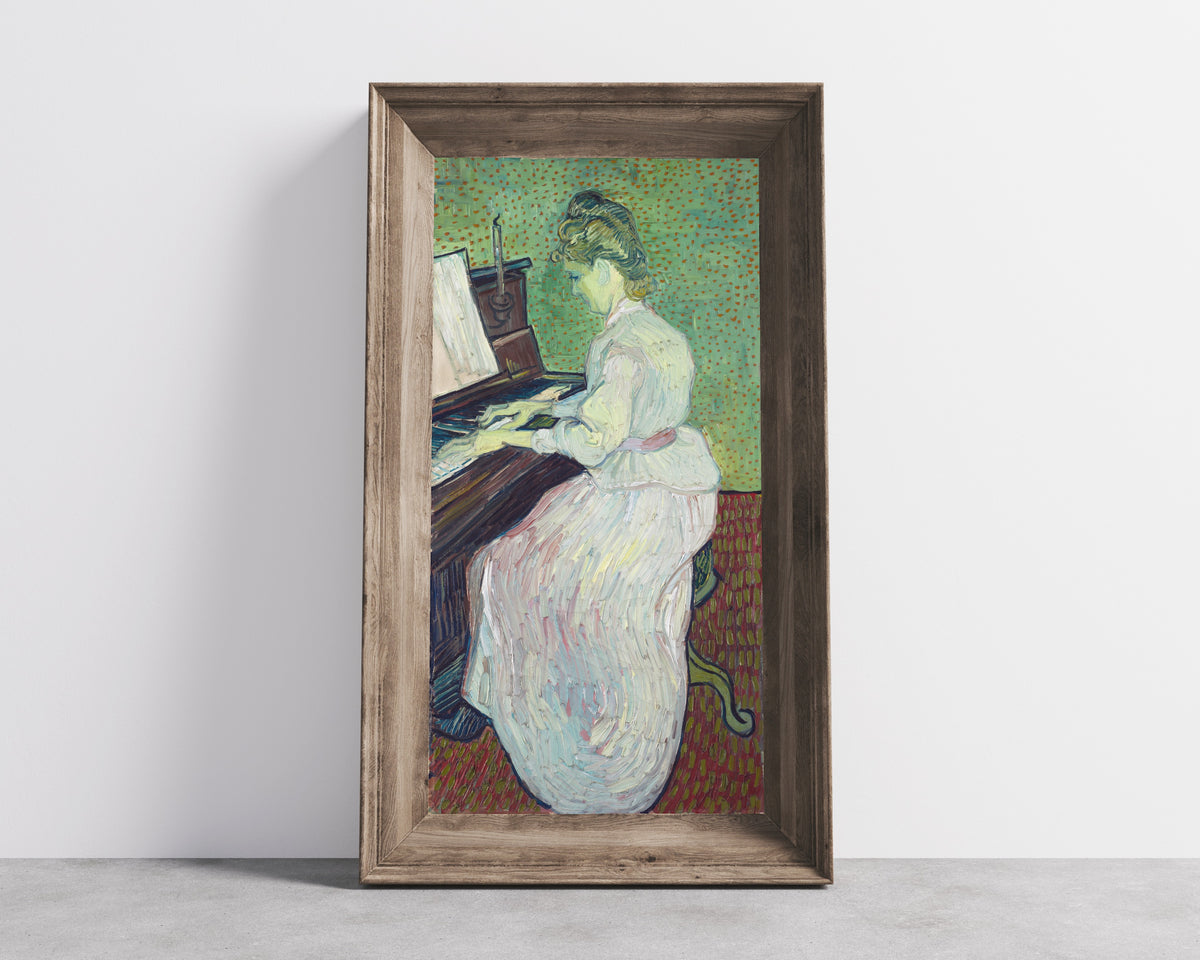 Vincent van Gogh — Marguerite Gachet at the Piano | Fine Art Print