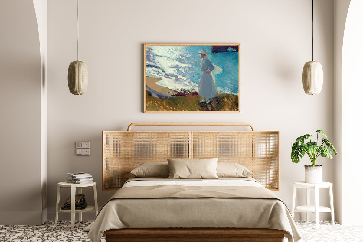 Joaquín Sorolla — María on the Beach at Biarritz (Contre-jour) | Fine Art Print